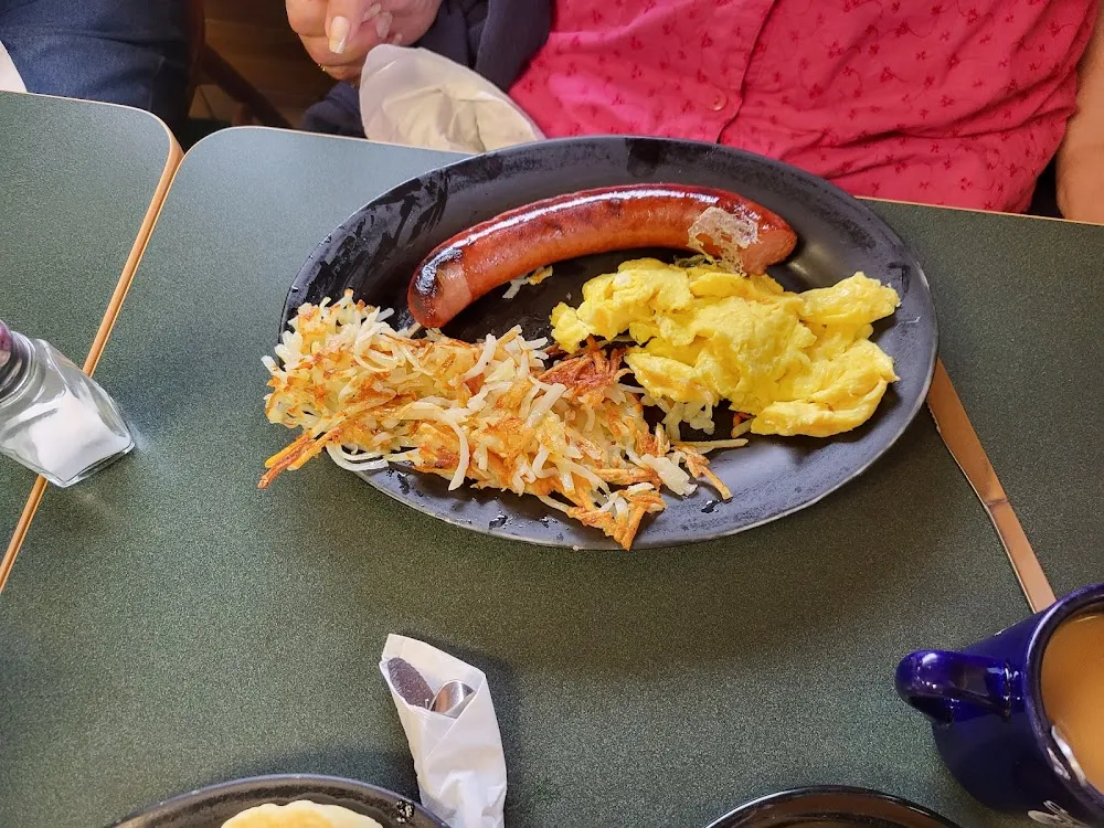 Eggs and Polish Sausage